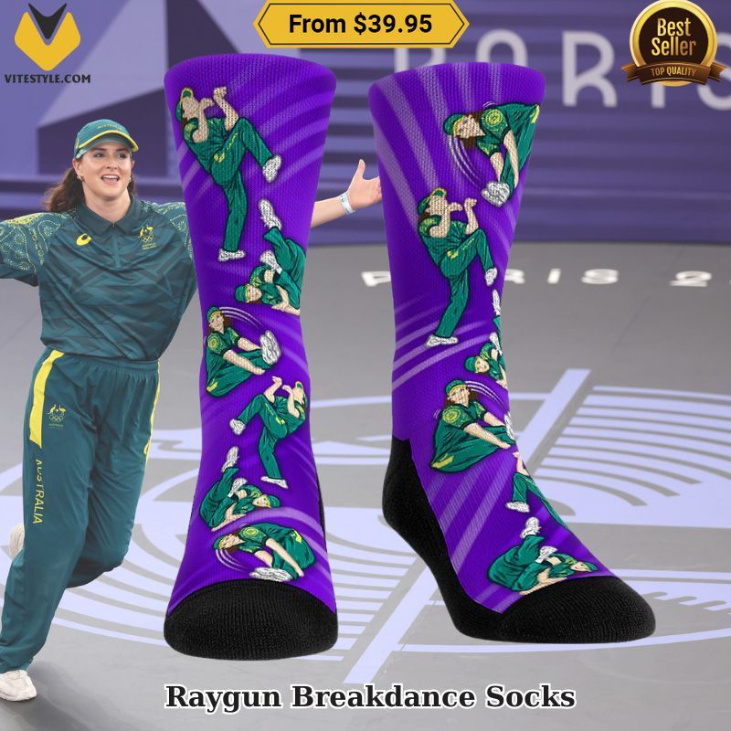 Raygun Breakdance Socks