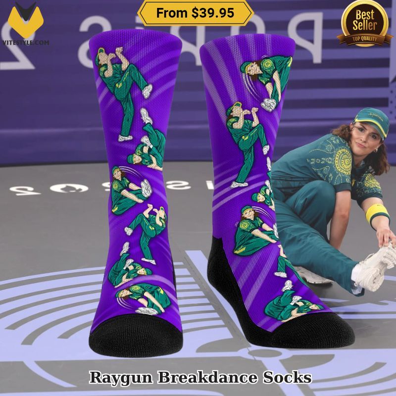 Raygun Breakdance Socks