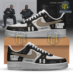 Raymond & Brown R&B Tour Limited Edition Black Air Force 1 Sneakers