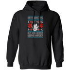 Santa Works Hard But Kris Jenner Works Harder Ugly Christmas Sweater