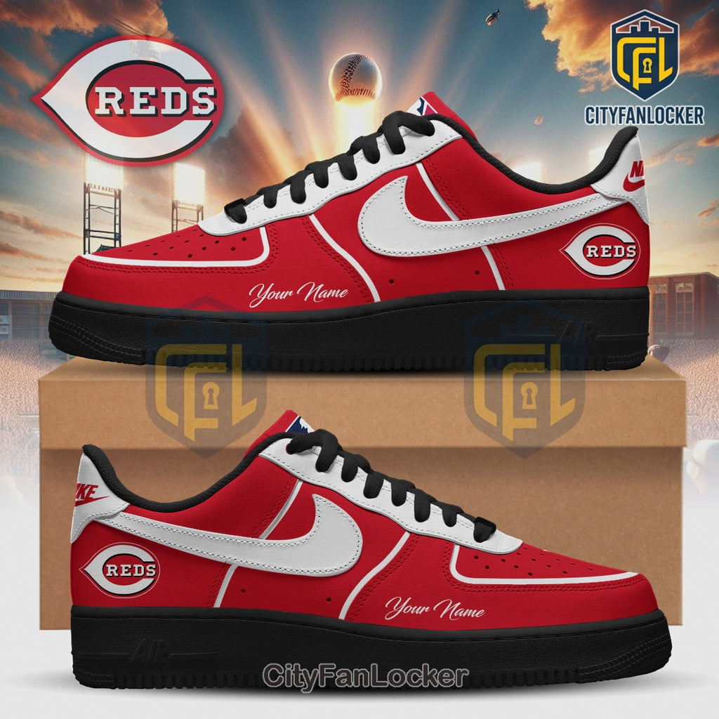 Reds Baseball Personalized Fan Edition Custom Design Sneakers