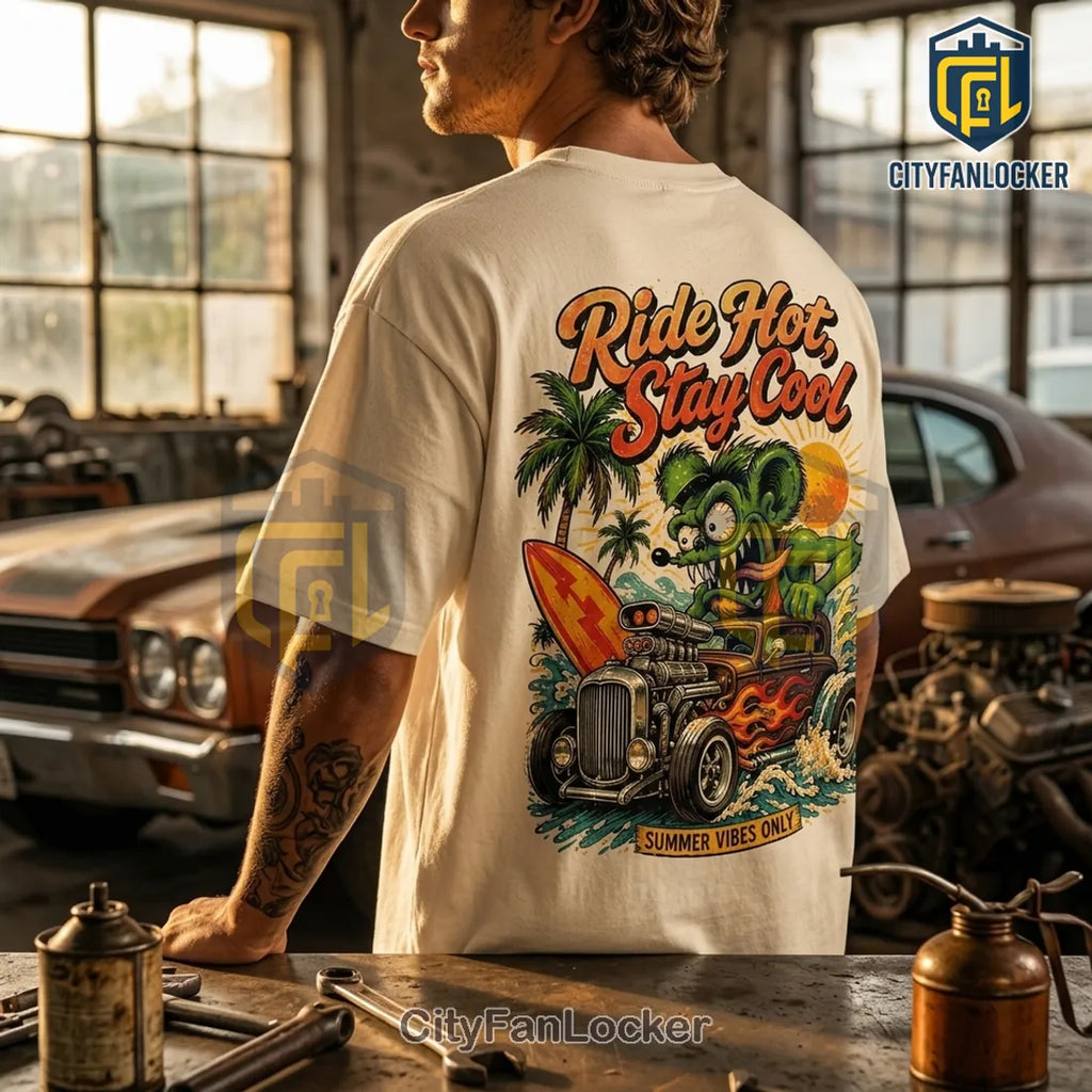 RFK Jr Beach Monster Rat Premium T-Shirt