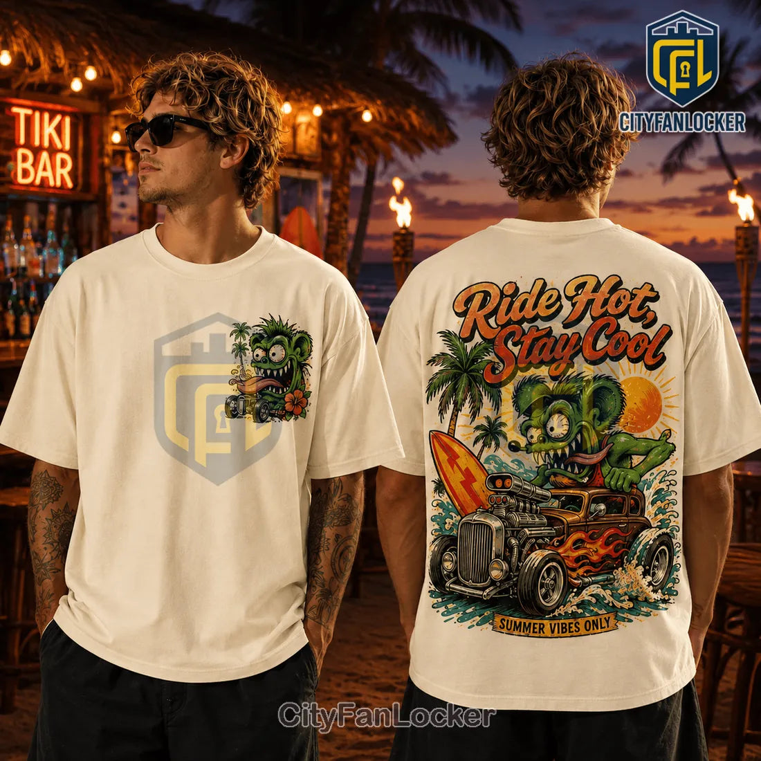 RFK Jr Beach Monster Rat Premium T-Shirt