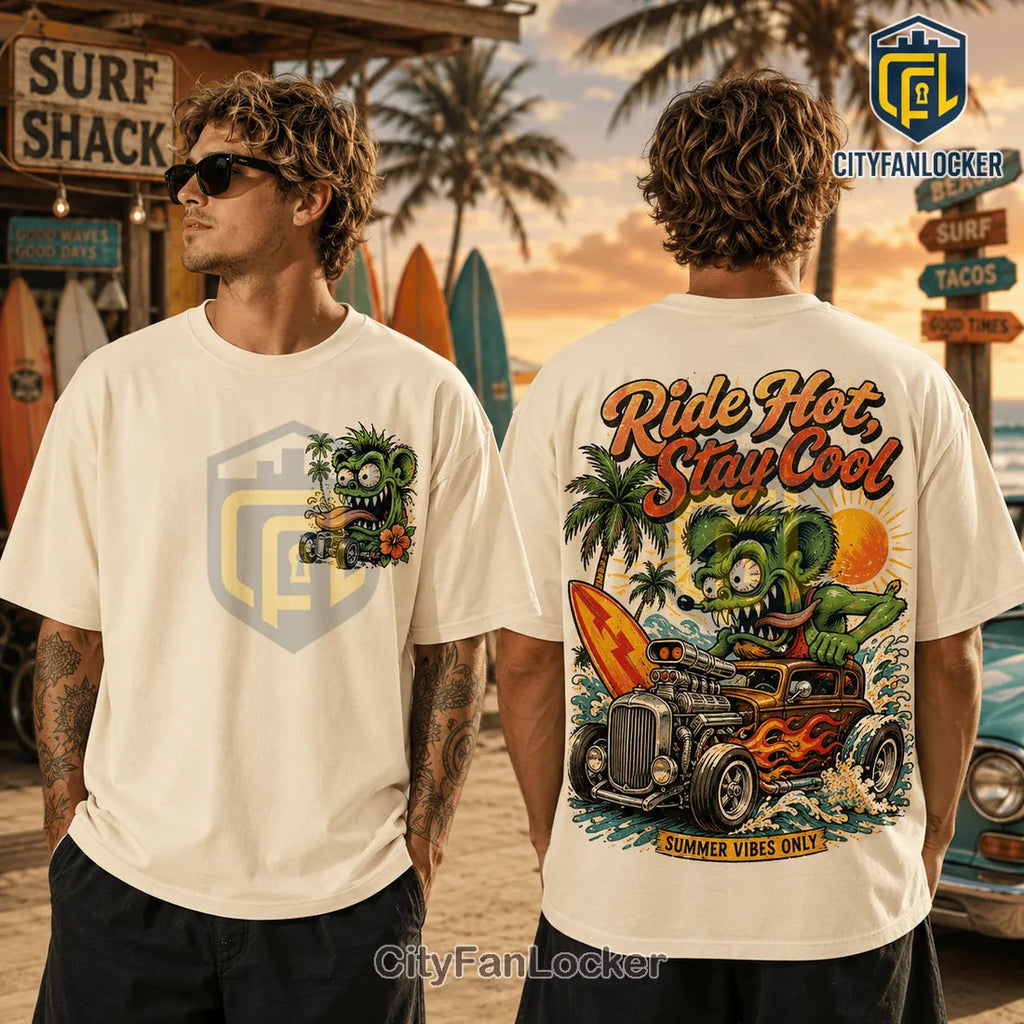 RFK Jr Beach Monster Rat Premium T-Shirt