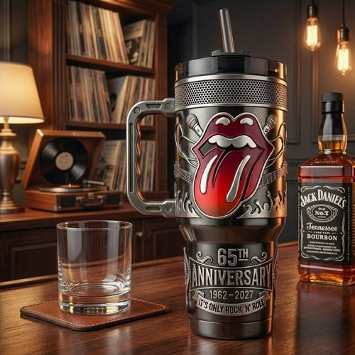 Rolling Stones Band 64th Anniversary Tumbler