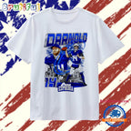 Sam Darnold Seattle Seahawks Hand Drawn Artwork T Shirt