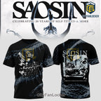 Saosin 20th Anniversary Self-Titled Album Black Shirt