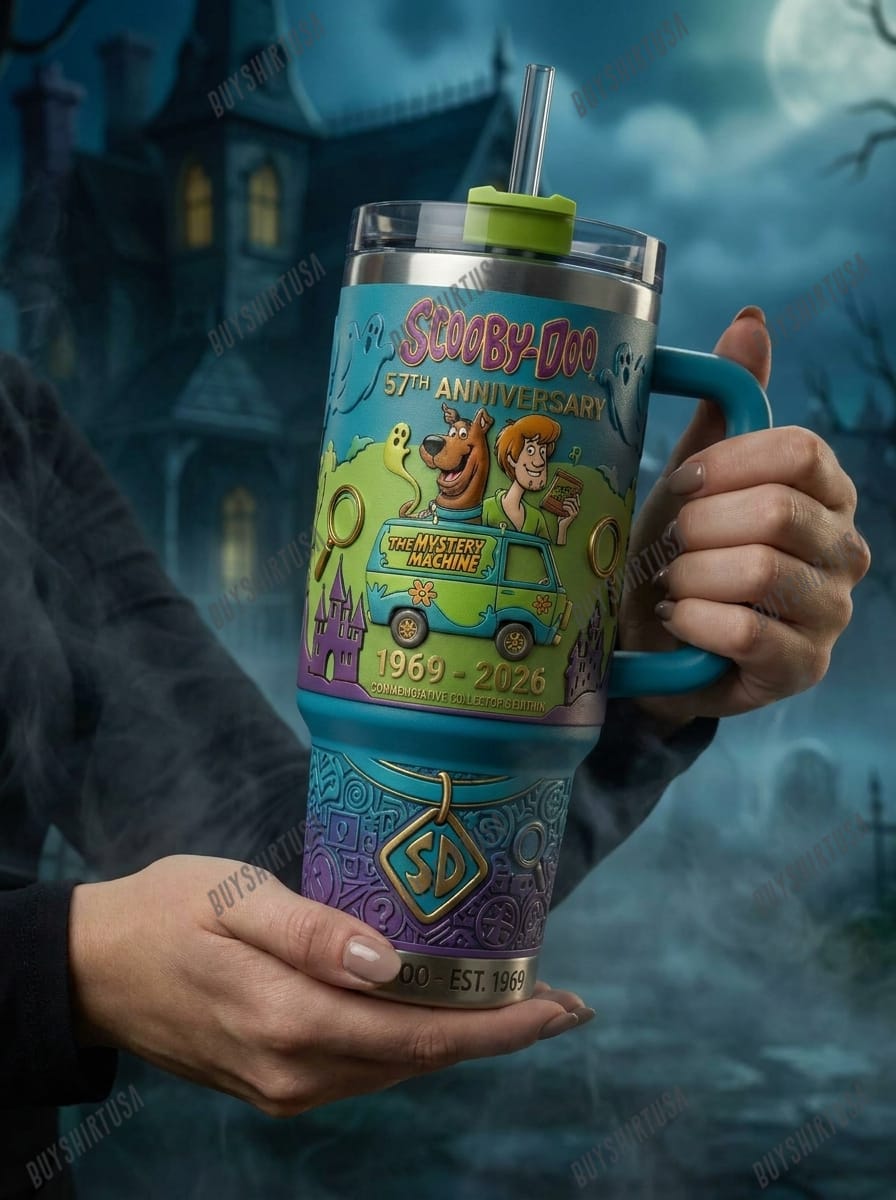 Scooby Doo 57Th Anniversary 2026 Tumbler