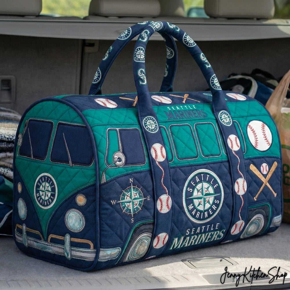 Seattle Mariners Limited Edition Quilted Duffle Bag