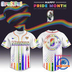 Seattle Mariners MLB Happy Pride Month Limited Edition Jersey