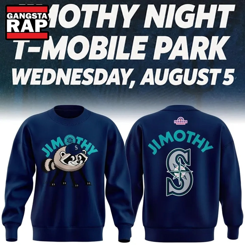 Seattle Mariners x Jimothy 2026 Limited Edition Hoodie T-Shirt