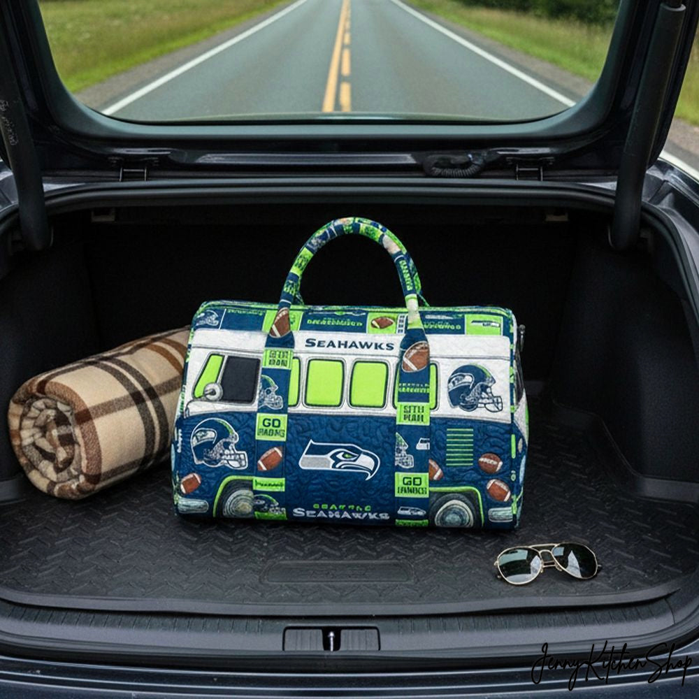 Seattle Seahawks Limted Edition Quilted Duffle Bag