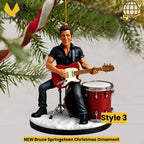 NEW Bruce Springsteen Christmas Ornament