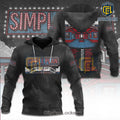 Simple Plan 2026 Tour Dates 3D All-Over Print Fan Hoodie
