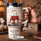 Snoopy Peanuts 76th Anniversary 40oz Tumbler Cup