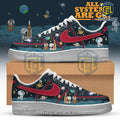 Snoopy Peanuts Space Astronaut Nike Air Force 1 Shoes