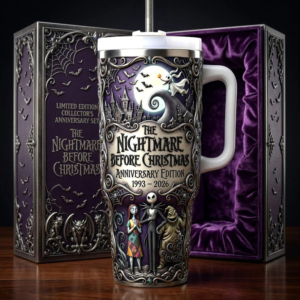 Spooky The Nightmare Before Christmas Tumbler