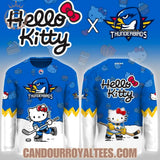 Springfield Thunderbirds x Hello Kitty Night Game Hockey Jersey