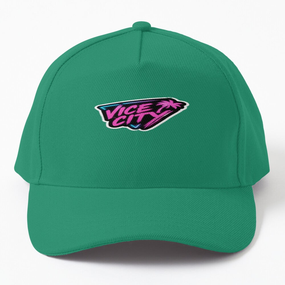 Vice City Inspired Logo Hat