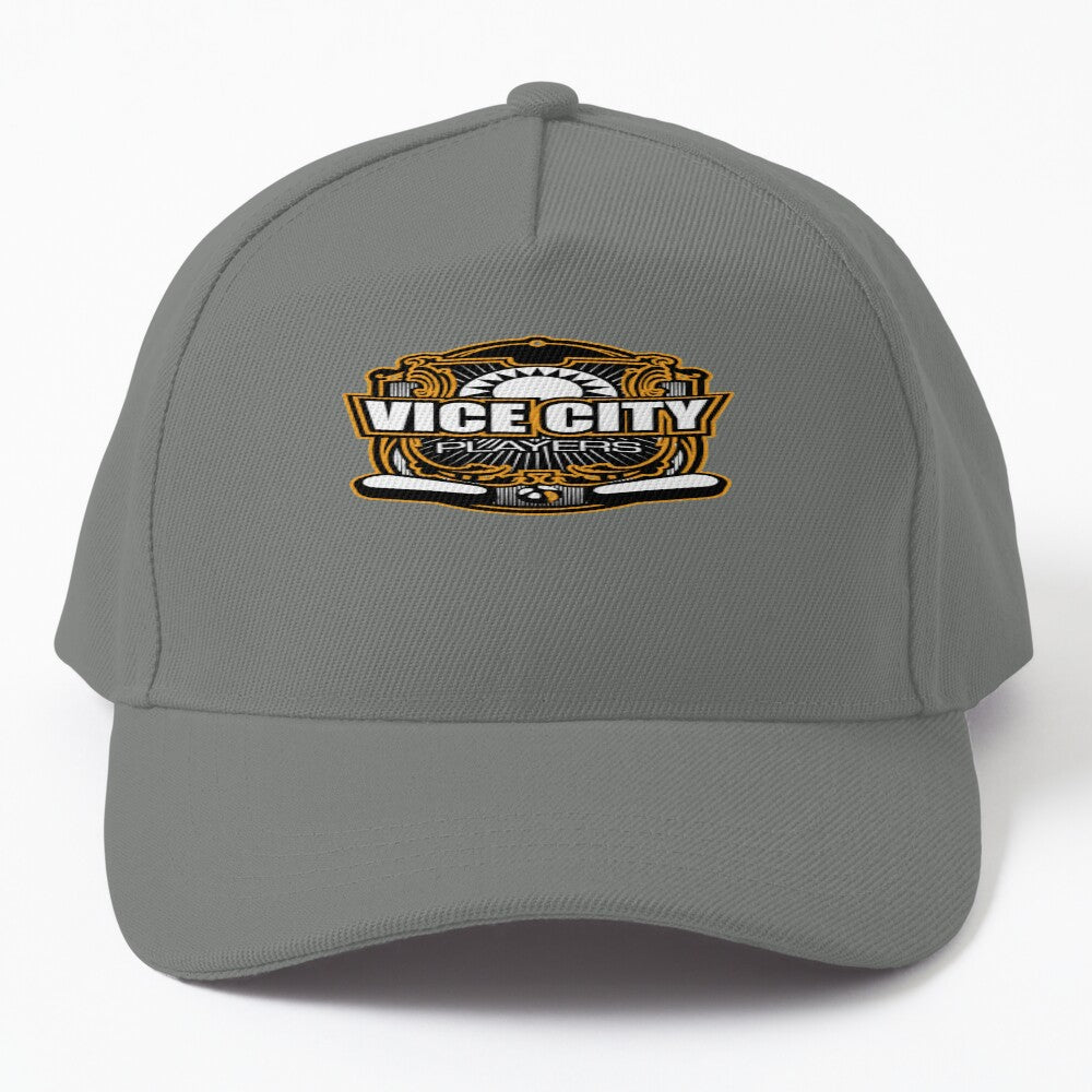 Vice City Players - Orange - Large Logo Hat