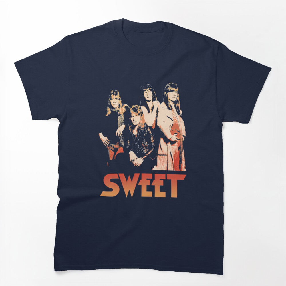 The Sweet Vintage Glam Rock Portrait Shirt