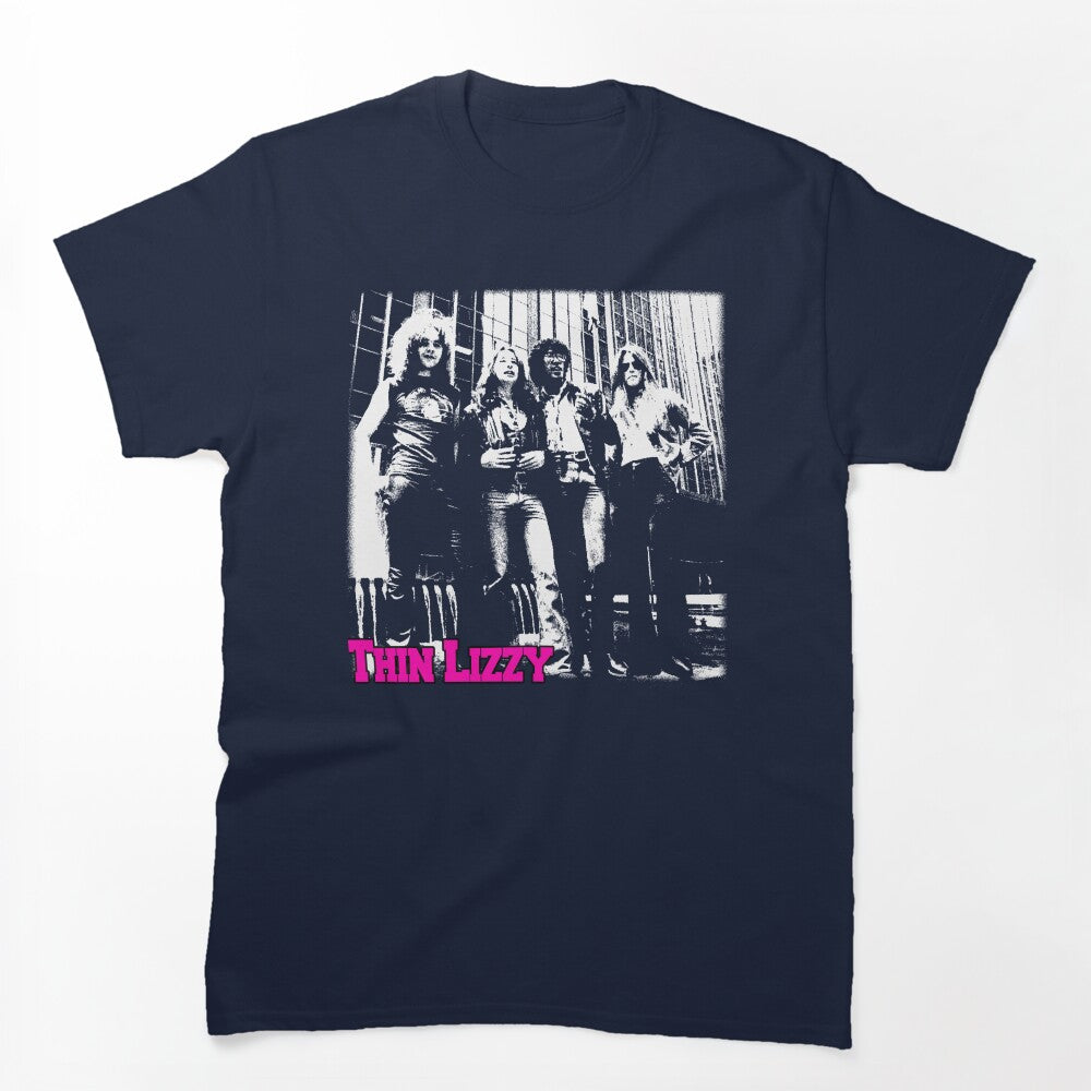 Silhouette Style Metal Band Shirt