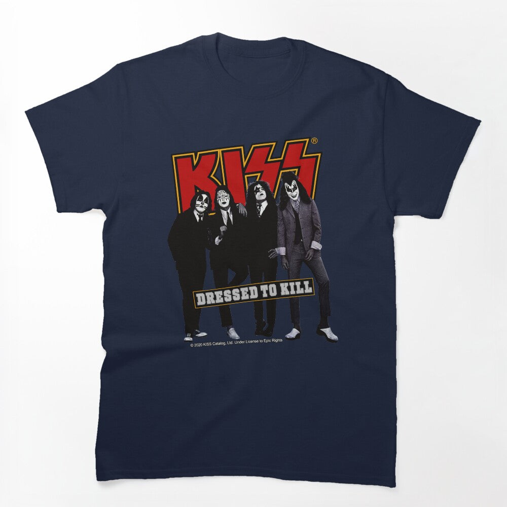 KISS The Band - Dressed To Kill In Red Shirt