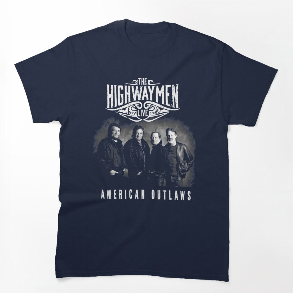 The Highwaymen Live American Outlaws Shirt