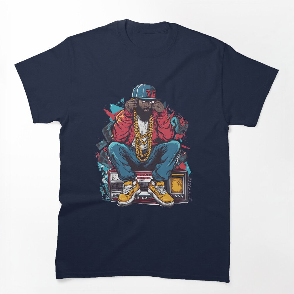 Retro Hip-Hop Aesthetic Shirt