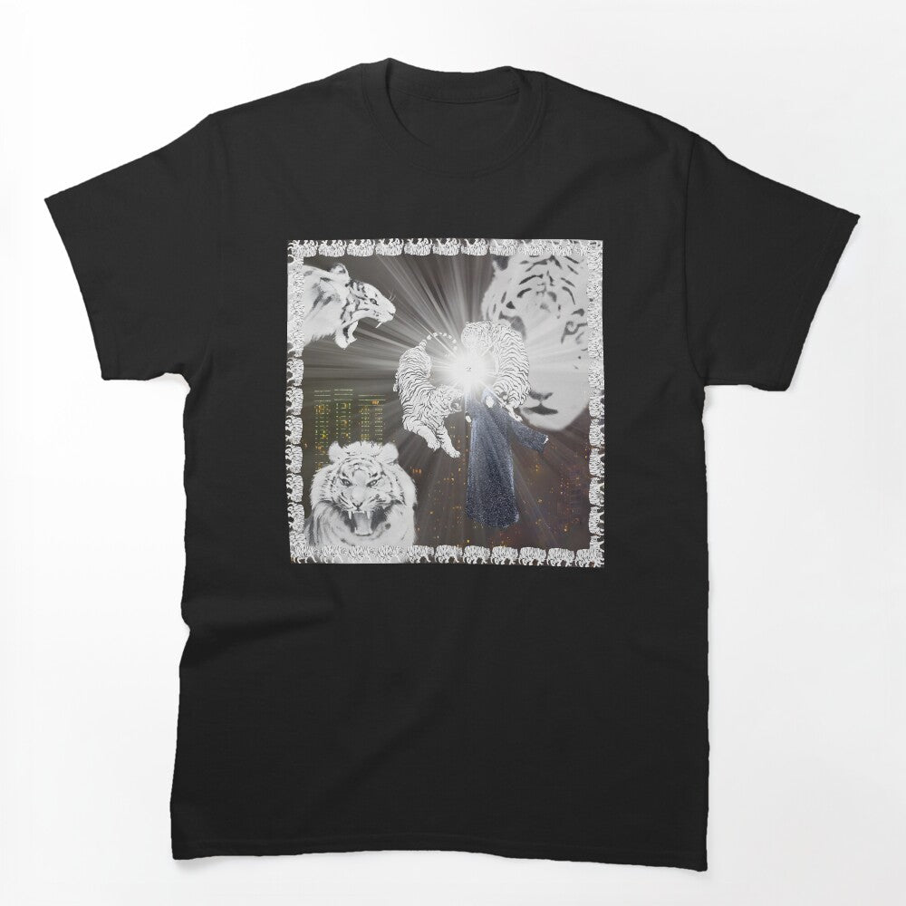 2HOLLIS WHITE TIGER Shirt