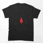 Heavy Metal Dark Gothic Flame Alternative Rock Shirt