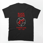 Black Death European Tour Shirt