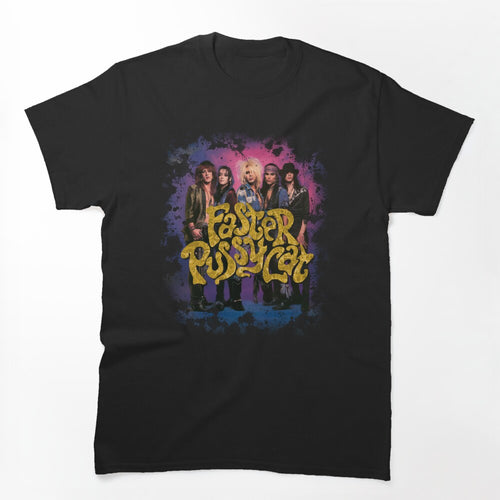 Faster Pussycat Vintage 80s Hollywood Glam Sleaze Shirt