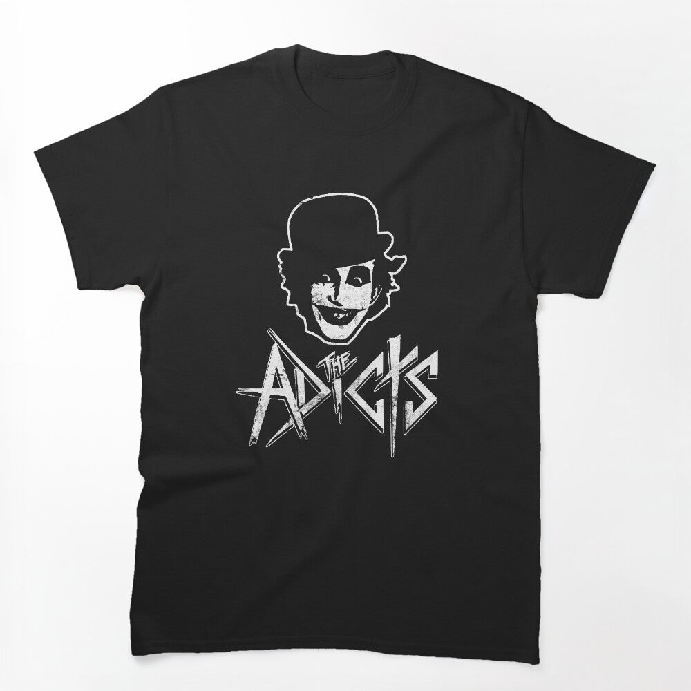 The Adicts Hardcore Metal Punk Concert Shirt