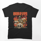 Rock Concert Music Band SoaD Vintage Metal Shirt