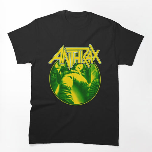 Anthrax Spreading The Disease Green Design Shirt