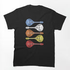 Retro Country Music Mandolin Vintage Bluegrass Shirt