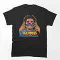 Cool Rapper Cartoon Logo Hip-Hop Digital Art Shirt