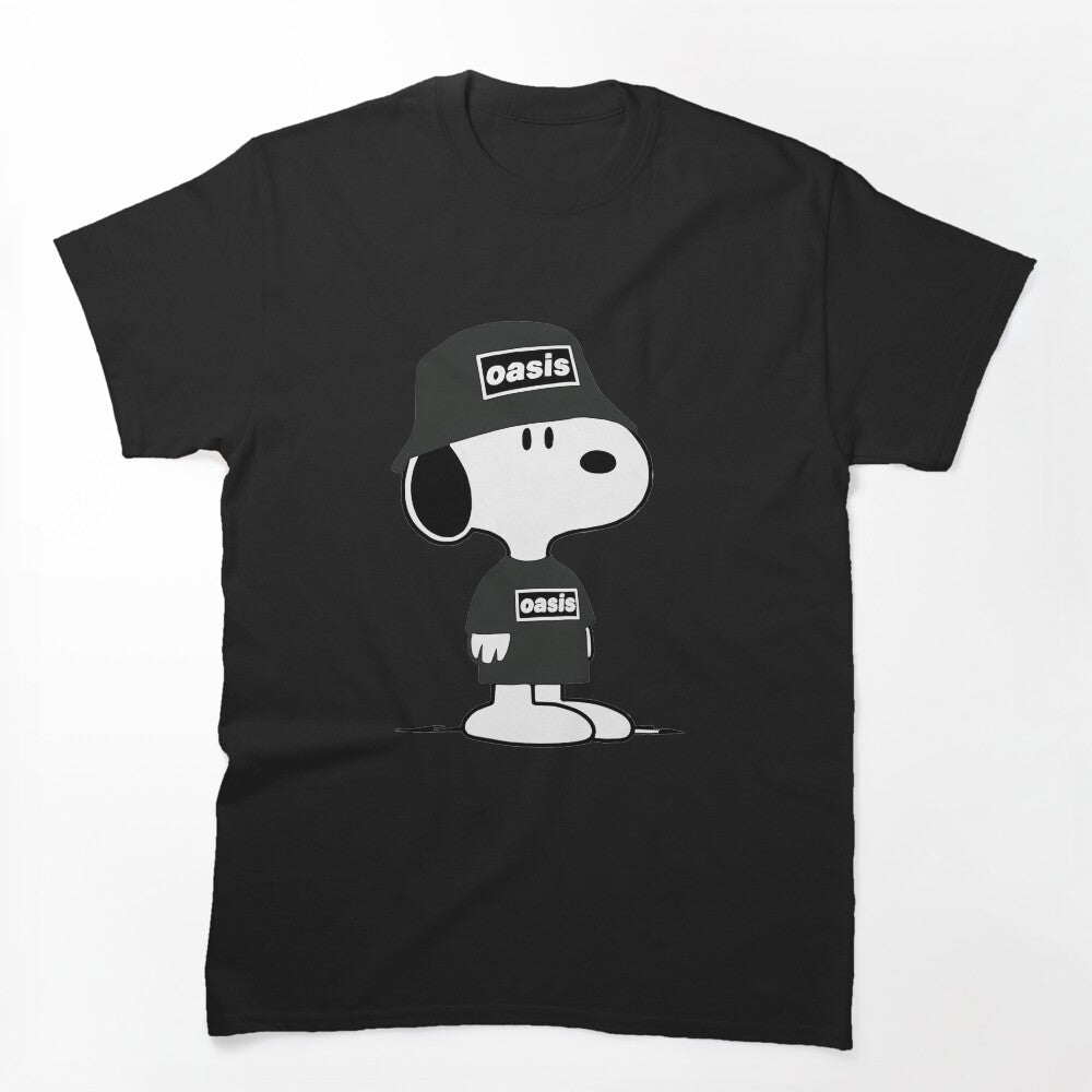 Snoopy O A S I S Band Shirt