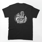 Rockabilly Music Microphone Retro Vintage Rock And Roll Sock Hop Dance Shirt