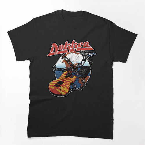 Dokken Glam Metal Band Shirt