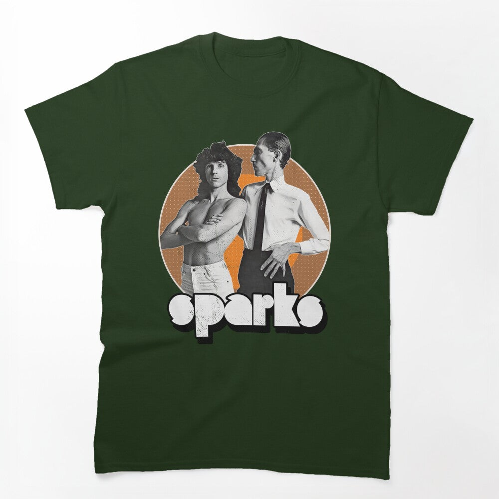 Retro Sparks Band Synth Tribute Shirt