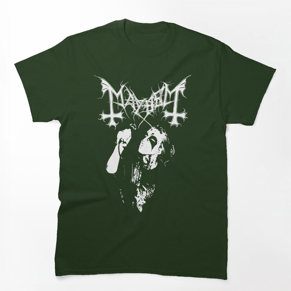 Mayhem Norway Band Original Logo Fanart In Memory Of Per Yngve Ohlin Shirt