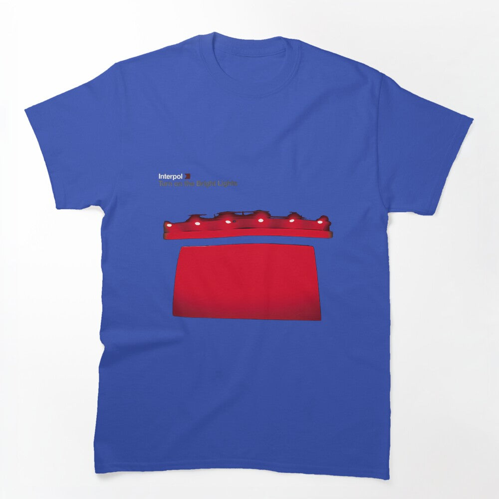 Interpol Turn On The Bright Lights Shirt