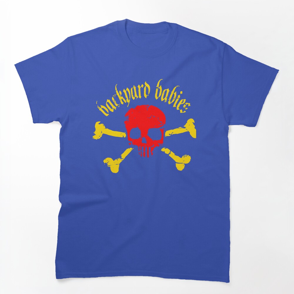 Red Head Skull With Yellow Bones Rare Symbol Shirt