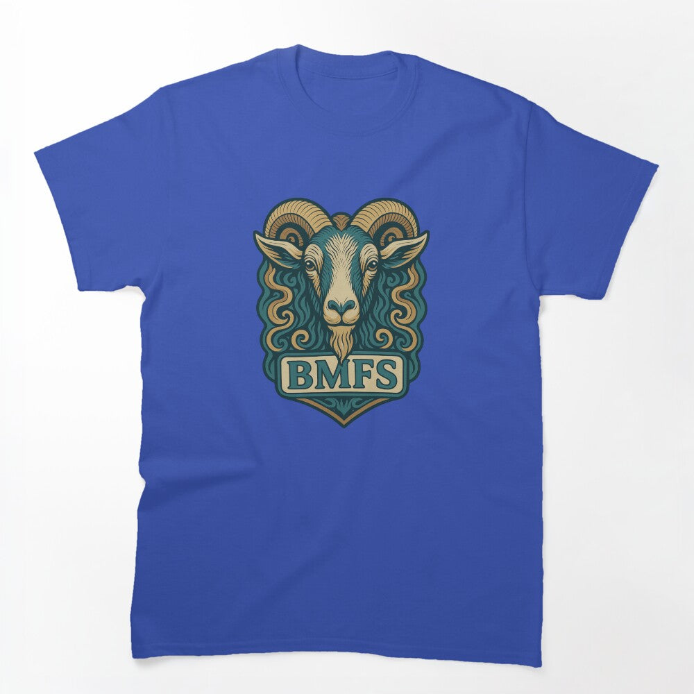 BMFS Goat Teal & Earth Tone Colorway Shirt