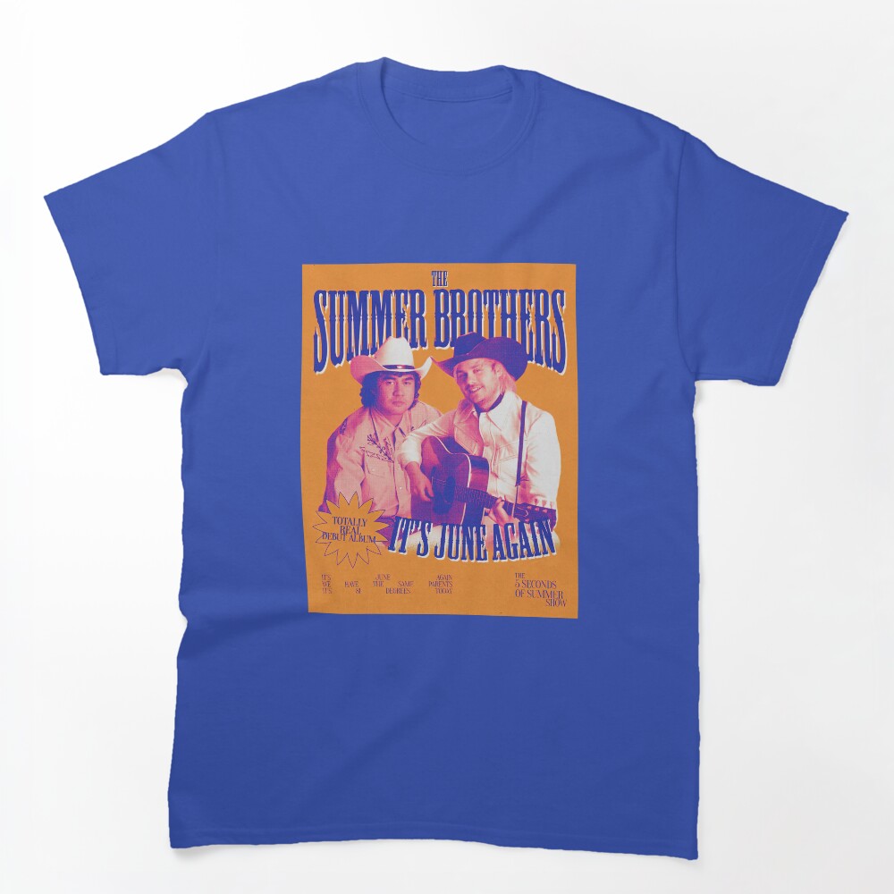 Summer Brothers It's June Again 5SOS Summer Brothers 5 Seconds Of Shirt