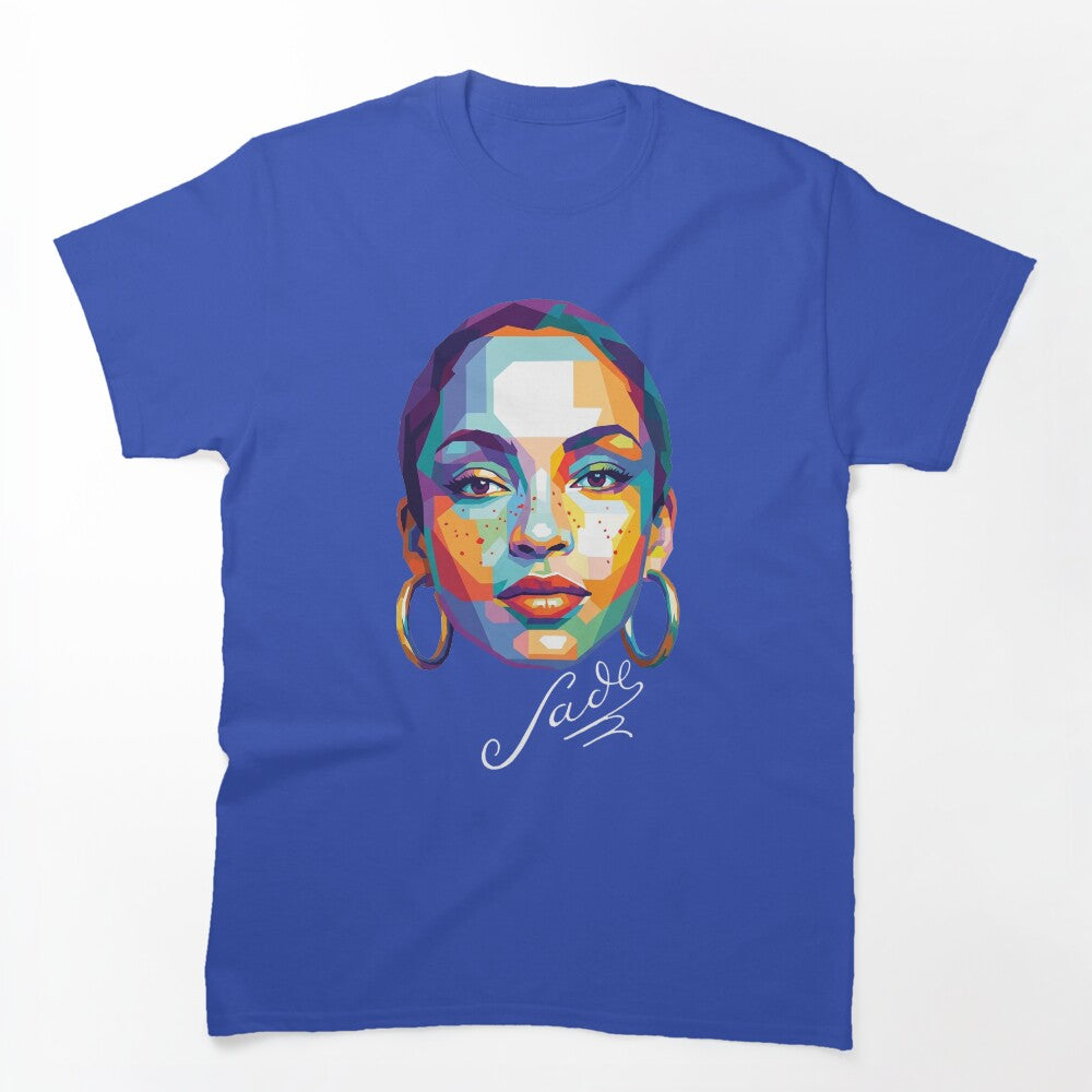 Sade Adu Colorful Pop Art Shirt