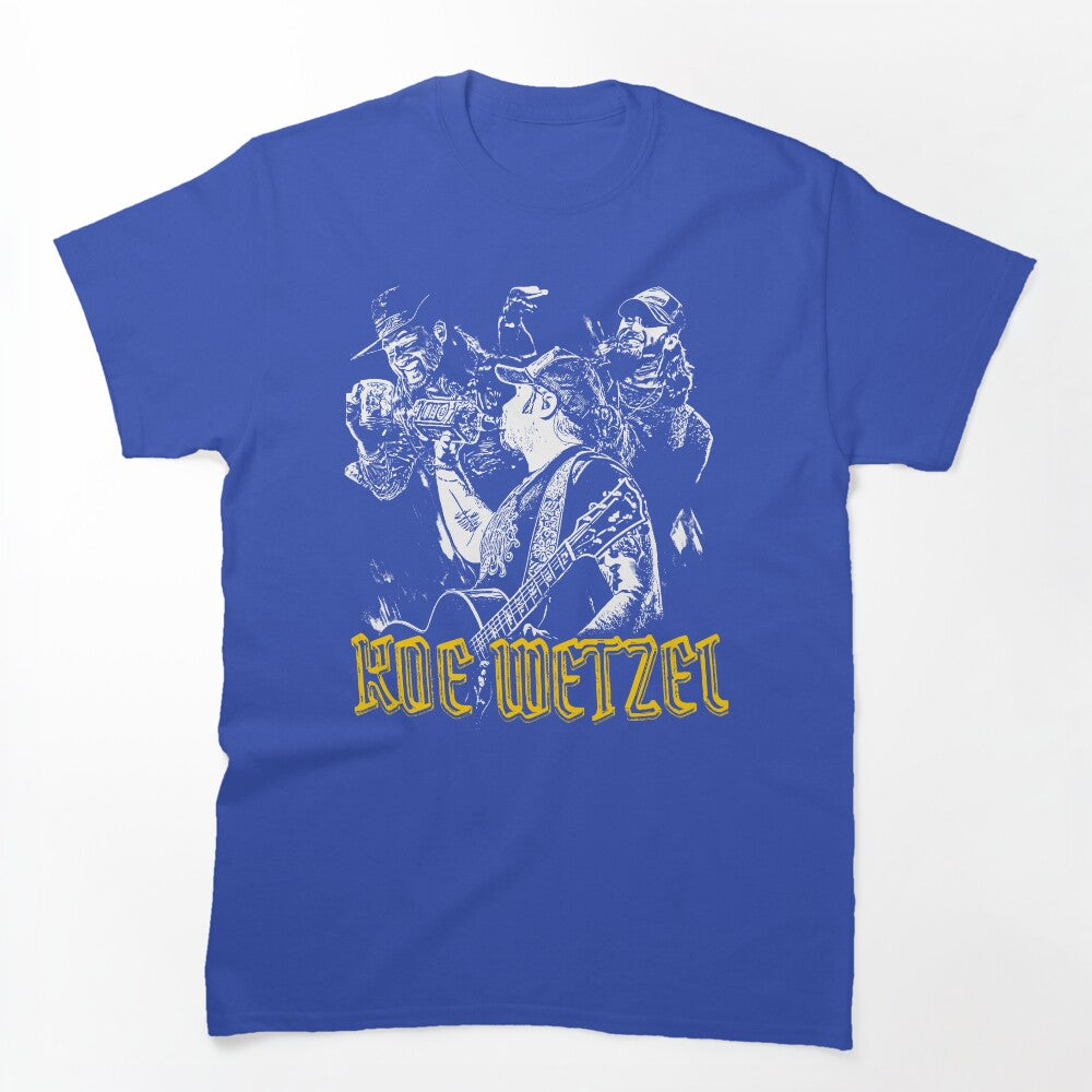 Grunge Outlaw Country Singer Music Shirt