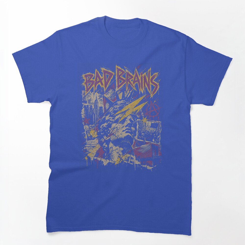 Bad Brains Hardcore Punk Rock Live Performance Grunge Art Shirt